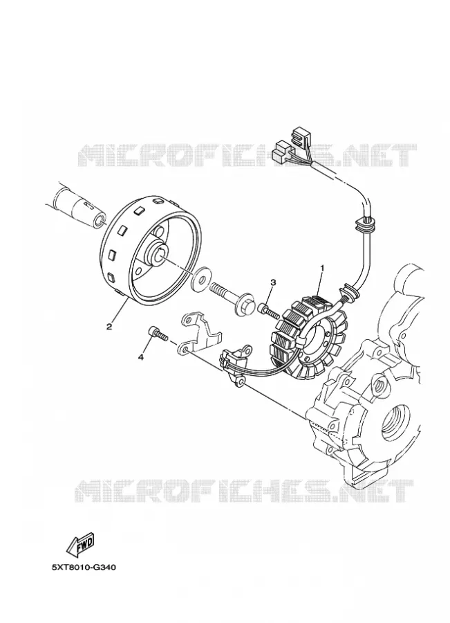 DYNAMO Yamaha MOTO 250 2015 XT  XT250