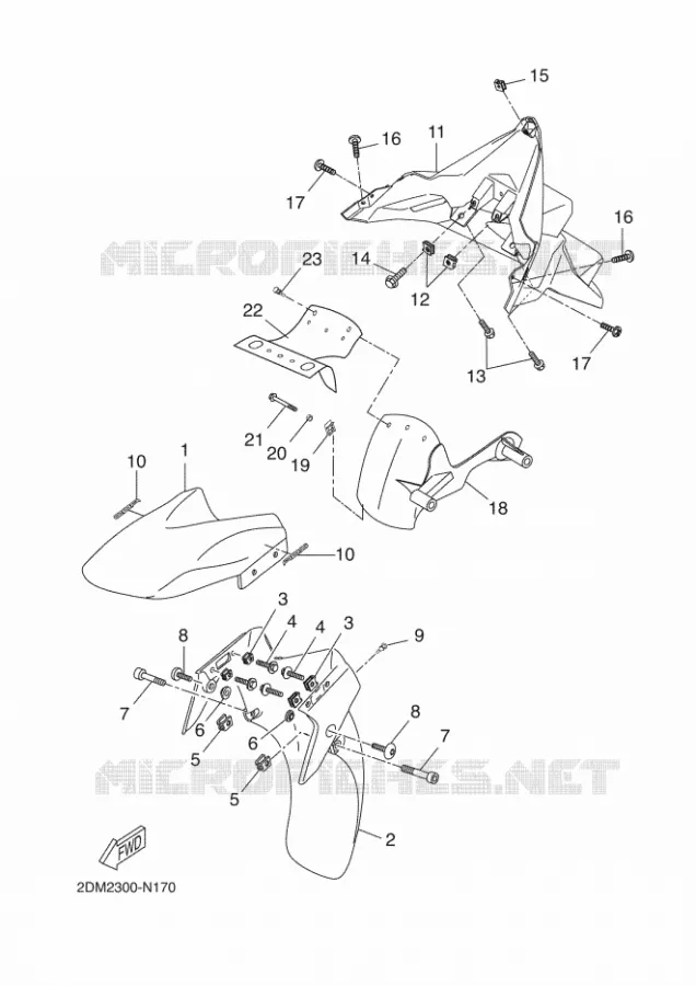 SPATBORD Yamaha SCOOTER 250 2016 XMAX  YP250RA