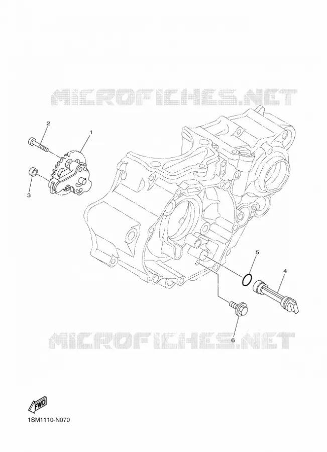 OLIEPOMP Yamaha MOTO 250 2016 YZF  YZ250F