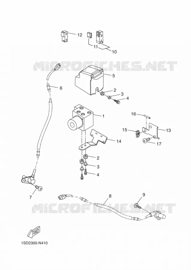ELECTRISCH 3 Yamaha SCOOTER 400 2016 XMAX  YP400RA
