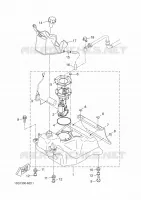 BENZINE TANK voor Yamaha YP400RA 2015