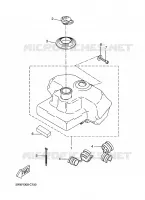 OLIE RESERVOIR voor Yamaha BOOSTER SPIRIT 2016