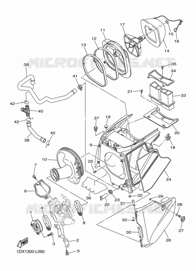 INLAAT Yamaha MOTO 450 2015 WRF  WR450F