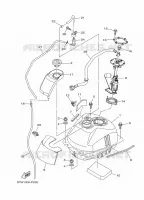 BENZINE TANK voor Yamaha XP500 2015