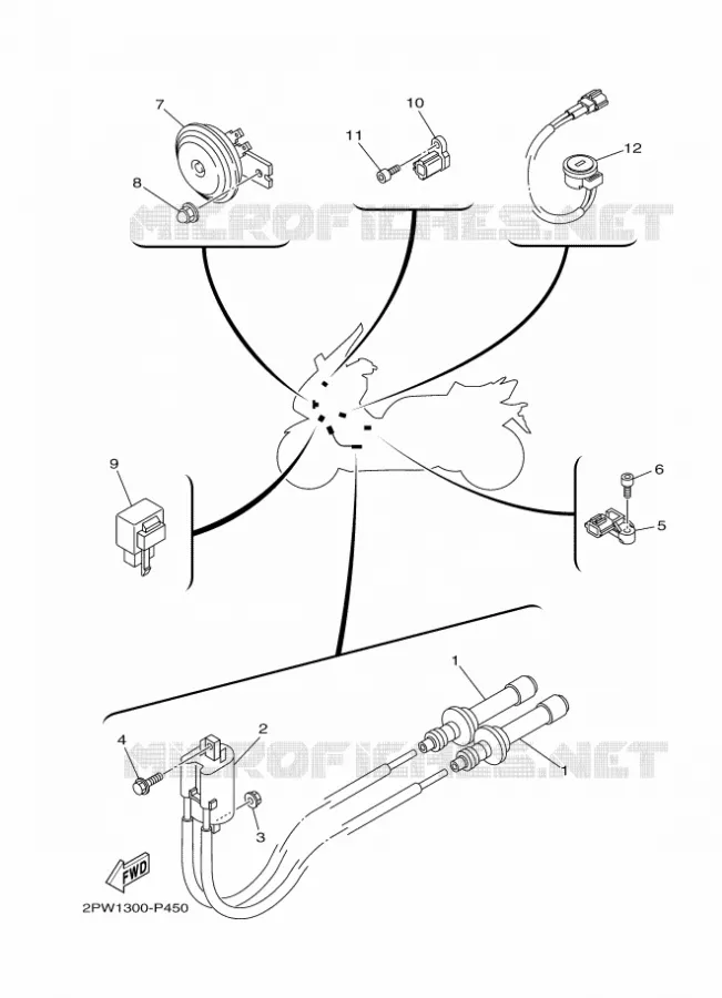ELECTRISCH 2 Yamaha SCOOTER 500 2015 TMAX ABS  XP500A