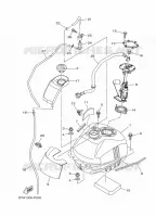 BENZINE TANK voor Yamaha XP500A 2015