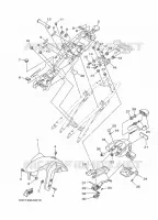 SPATBORD voor Yamaha MT09 2015
