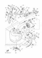 KOPLAMP voor Yamaha MT09A 2015