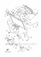 RADIATEUR / SLANG voor Yamaha MT09A 2015