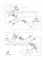 KNIPPERLICHT voor Yamaha MT09A 2015