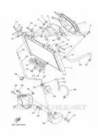 RADIATEUR / SLANG voor Yamaha MT09A 2015