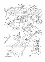 BENZINE TANK voor Yamaha MT-09 TRACER ABS 2015
