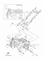 FRAME voor Yamaha MT-09 TRACER ABS 2015