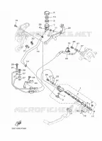 REMPOMP ACHTER voor Yamaha MT-09 TRACER ABS 2015