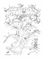 BENZINE TANK voor Yamaha MT-09 TRACER ABS 2015