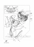 KOPLAMP voor Yamaha MT-09 TRACER ABS 2015