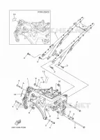 FRAME voor Yamaha MT-09 TRACER ABS 2015