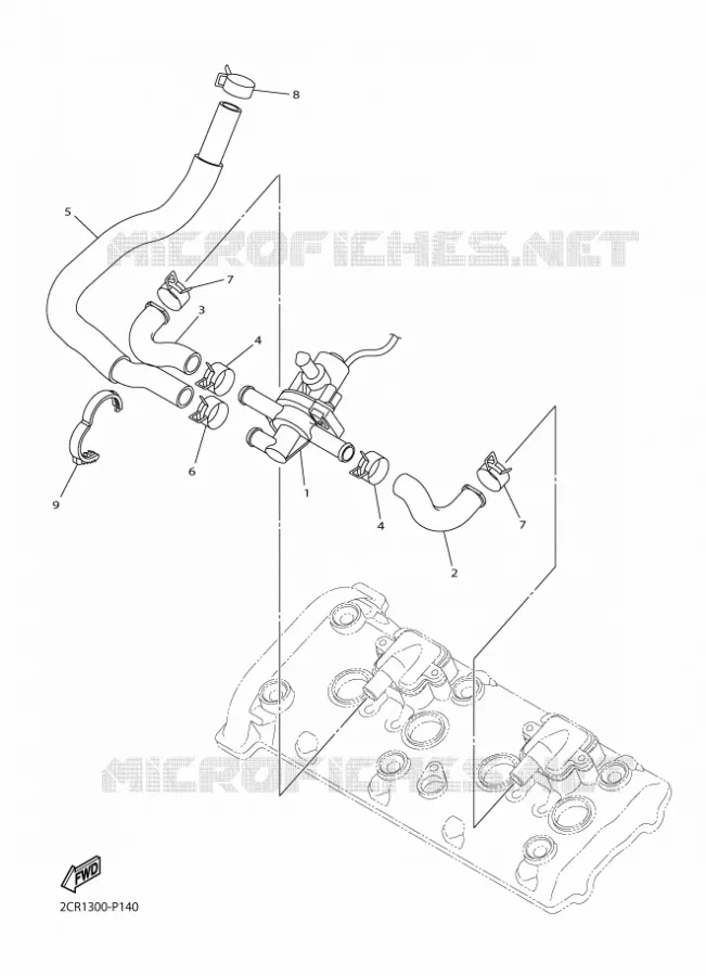 AIR INDUCTION SYSTEM AIS Yamaha MOTO 1000 2015 R1M  YZF-R1M