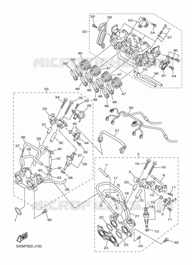 INLAAT 2 Yamaha MOTO 1300 2015 XJR  XJR1300C