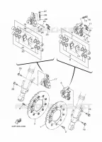 REMKLAUW VOOR voor Yamaha XT1200ZE 2015