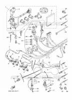 ELECTRISCH 1 voor Yamaha XTZ 1200 SUPER TENERE RACE BLUE 2015