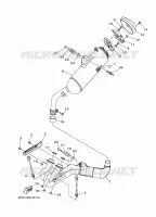 UITLAAT voor Yamaha XTZ 1200 SUPER TENERE RACE BLUE 2015