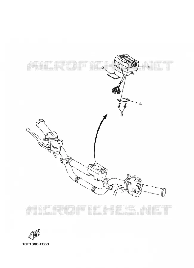 TELLERSET Yamaha QUAD 350 2008 RAPTOR  YFM350R