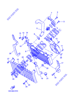 RADIATEUR / SLANG voor Yamaha XT660X 2014