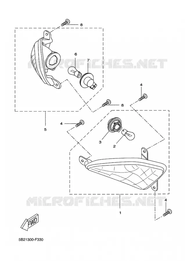 KNIPPERLICHT Yamaha SCOOTER 125 2009 XCITY  VP125