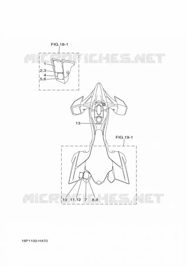 STICKER / LABEL 3 Yamaha QUAD 450 2010 YFZ  YFZ450R