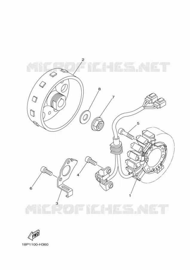 DYNAMO Yamaha QUAD 450 2011 YFZ R  YFZ450R