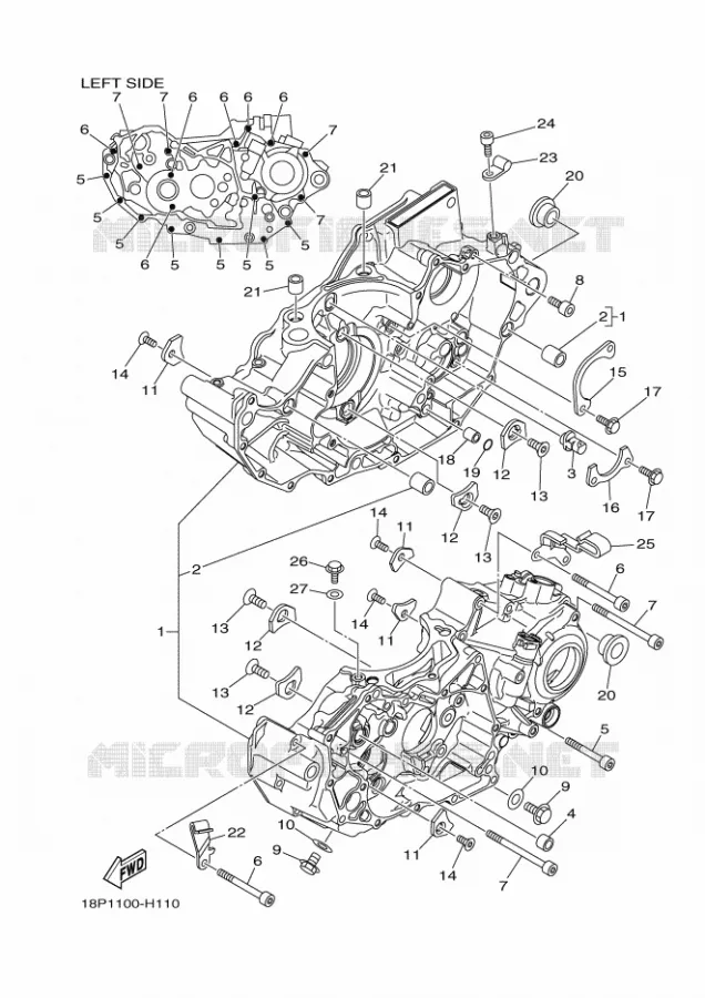 CARTERDELEN Yamaha QUAD 450 2012 YFZ R  YFZ450R