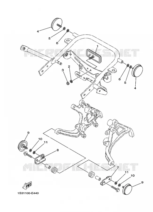 ELECTRISCH 2 Yamaha QUAD 700 2012 RAPTOR  YFM700R