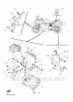ELECTRISCH 3 voor Yamaha FZ8SA 2014