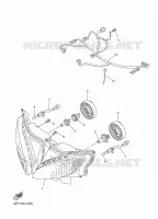 KOPLAMP voor Yamaha FZ8SA 2014