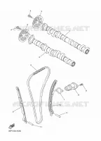 NOKKENAS / KETTING voor Yamaha FZ8SA 2014