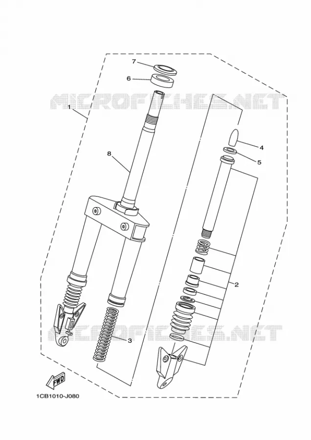 VOORVORK Yamaha SCOOTER ELECTRIC 2012 ED06  ED06