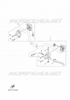 STUURSCHAKELAAR / HEVEL voor Yamaha YW125 2010