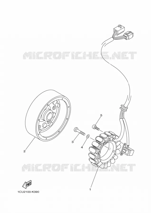DYNAMO Yamaha QUAD 450 2015 GRIZZLY  YFM450FWA