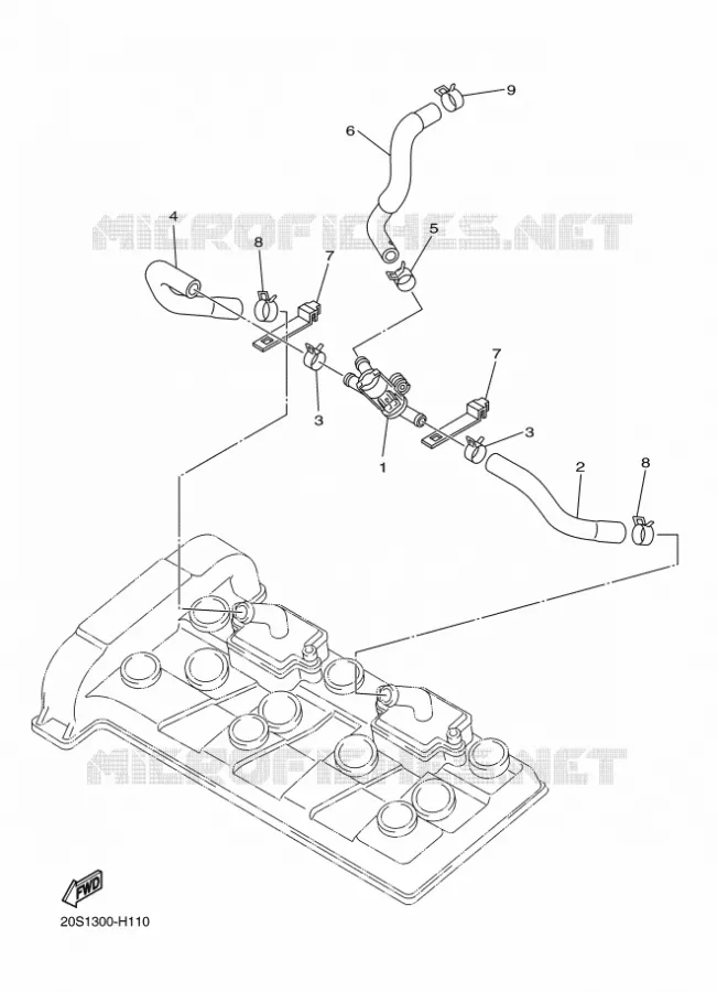 AIR INDUCTION SYSTEM AIS Yamaha MOTO 600 2014 XJ6  XJ6F