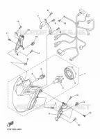 KOPLAMP voor Yamaha DIVERSION 600 F 2014