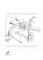 STUURSCHAKELAAR / HEVEL voor Yamaha GRIZZLY 2007