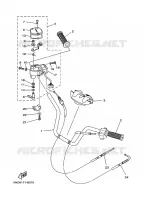 STUUR / KABEL voor Yamaha YFM450FWAN 2007