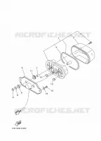 ACHTERLICHT voor Yamaha YD110S 2009