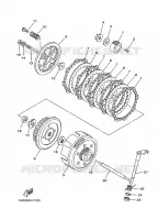 STARTMOTOR KOPPELINGS voor Yamaha YD110S 2009
