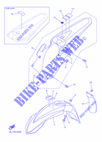 SPATBORD voor Yamaha YZ450F 2014
