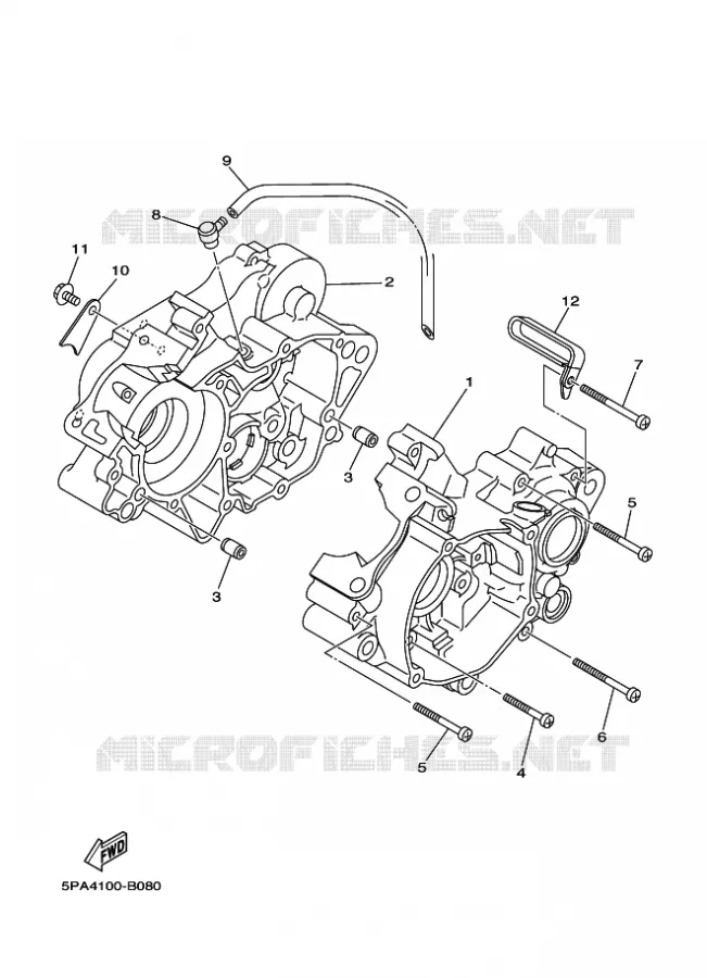 CARTERDELEN Yamaha MOTO 85 2017 YZ  YZ85H
