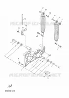 ACHTERBRUG / SCHOKBREKER voor Yamaha YP125RA 2012