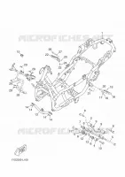 FRAME voor Yamaha YP125RA 2012