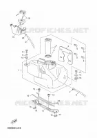 BENZINE TANK voor Yamaha YP125RA 2012
